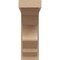 Ekena Millwork 5"W x 10"D x 15"H Classic Sheridan Rough Cedar Woodgrain TimberThane Corbel, Primed Tan CORUR05X10X15SHERCPR - alternate 5